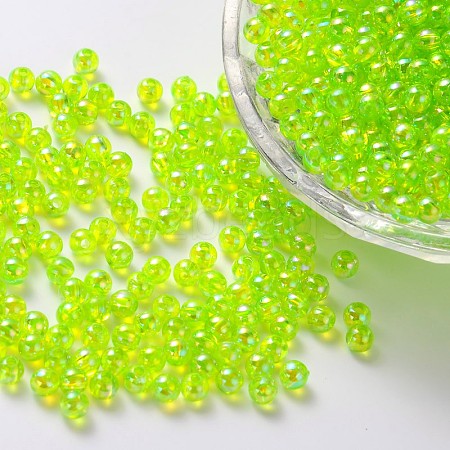 Eco-Friendly Transparent Acrylic Beads LS-PL732-4-1
