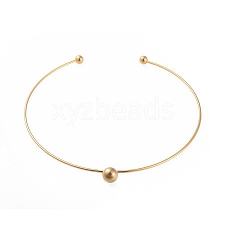 304 Stainless Steel Choker Necklaces NJEW-JN02498-1