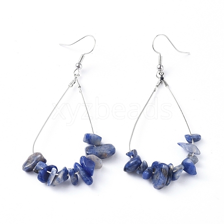 Dangle Earrings EJEW-E255-B01-1