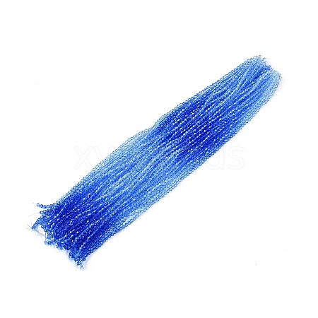 Gradient Color Baking Painted Glass Bead Strands DGLA-A039-T2mm-A020-1