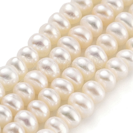 Natural Cultured Freshwater Pearl Beads Strands PEAR-C003-37-1