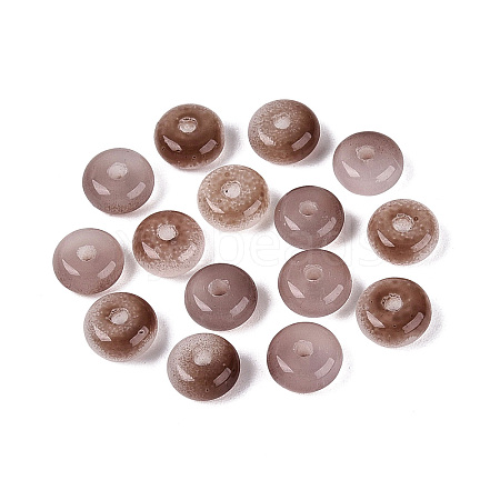 Baking Paint Imitation Jade Glass Beads GL-N006-01A-01-1
