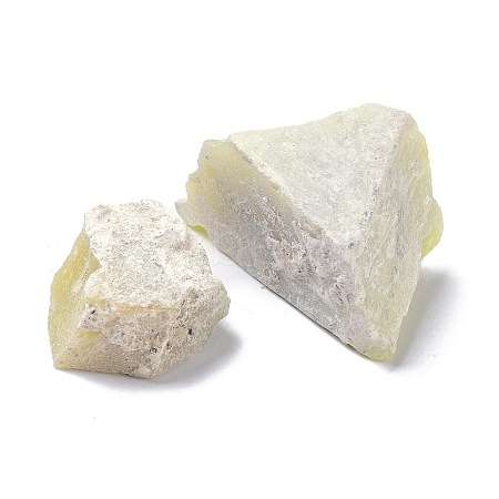 Rough Raw Natural Lemon Quartz Beads G-C231-01-1