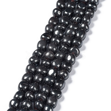 Non-magnetic Synthetic Hematite Beads Strands G-C038-02U-1