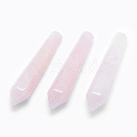 Natural Rose Quartz Pointed Beads G-E490-E10-1