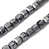 Synthetic Terahertz Stone Beads Strands G-H327-L03-03-1