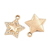 Alloy Rhinestone Pendants RB-CBA332B-03G-2