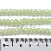 Baking Painted Imitation Jade Glass Bead Strands DGLA-A034-J8MM-A21-5