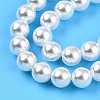 Baking Painted Pearlized Glass Pearl Bead Strands HY-N002-5mm-A12-5