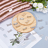 20Pcs Zinc Alloy Rectangle Bag Decorative Clasps PURS-FH0001-14P-4
