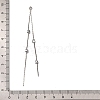 Brass Micro Pave Clear Cubic Zirconia Big Pendants LS-KK-G510-03P-3