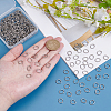 300Pcs 304 Stainless Steel Open Jump Rings STAS-UN0063-41B-4