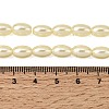 Eco-Friendly Glass Pearl Barrel Beads Strands HY-O001-A-03-3