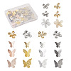 100Pcs Metal Cabochons MRMJ-PJ0001-09-8