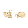 Rack Plating Brass Enamel Pendants LS-KK-D073-28G-03-2