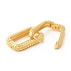 Brass Hoop Earrings LS-EJEW-F273-02A-G-2