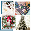 Christmas Plastic Snowflake Pendant & Cabochons Making Findings Kits DIY-SC0026-70-5