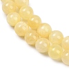 Natural Golden Silk Jade Beads Strands G-Z112-A01-4mm-4
