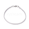 Tarnish Resistant 304 Stainless Steel Chain Necklaces & Bracelets Sets SJEW-E334-01B-P-3