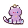 Alloy Enamel Pendants ENAM-WH0001-32LG-02-1