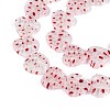 Handmade Millefiori Glass Beads Strands LAMP-T021-29A-3