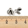 Tibetan Style Alloy Charms FIND-M011-12AS-3
