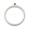 Non-Tarnish 304 Stainless Steel Laser Cut Pendants STAS-U009-06C-02-1