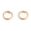 Rack Plating Brass Jump Rings X-KK-O139-18C-G-2