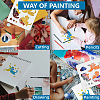 MAYJOYDIY US 1Pc PET Hollow Out Drawing Painting Stencils DIY-MA0004-87B-6