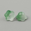 Handmade Lampwork Bead Caps LAMP-WH0005-03F-1