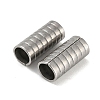 Non-Tarnish 201 Stainless Steel Tube Beads STAS-Z049-06P-2