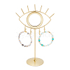  Iron Tabletop Detachable Jewelry Stand with Eye Shaped Vanity Mirror BDIS-NB0001-05-1