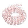 Glass Beads Strands EGLA-E010-8x12mm-12-5