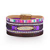 Bohemia Style Imitation Leather Multi-strand Bracelets for Women WGFFF64-04-2