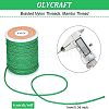 Olycraft 10 Rolls 10 Colors Braided Nylon Threads NWIR-OC0001-07-2