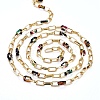 Handmade Brass Paperclip Chains CHC-H102-12G-C-2