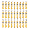 FINGERINSPIRE 40Pcs Natural Citrine Pendants G-FG0001-09-1