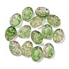 555Pcs Transparent Two Tone Acrylic Beads MACR-K359-25C-1