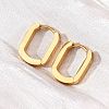 304 Stainless Steel Huggie Hoop Earrings STAS-H156-11B-G-2