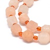 Natural Red Aventurine Beads Strands G-O201B-61A-2