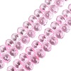 Baking Paint Transparent Glass Beads Strands GL-N005-02A-D01-2
