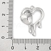 304 Stainless Steel Pendant Rhinestone Settings STAS-D194-02P-3