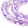 Synthetic Moonstone Beads Strands G-E573-02A-11-4