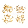 Beebeecraft 80Pcs 4 Style 201 & 304 Stainless Steel Stud Earring Findings STAS-BBC0001-74-1