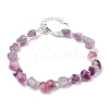 Natural Quartz Chips Bracelets for Women BJEW-H623-01S-02-4