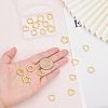 CHGCRAFT 20Pcs 4 Style Rack Plating Alloy Bead Frame FIND-CA0006-18-3