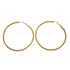 304 Stainless Steel Hoop Earrings EJEW-S250-02A-G-4