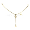 Brass Paperclip Chains Necklaces NJEW-JN04844-1