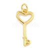 Rack Plating Brass Pendants KK-C059-03G-1