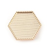 Zinc Alloy Hair Ties Findings PALLOY-E564-23KCG-1